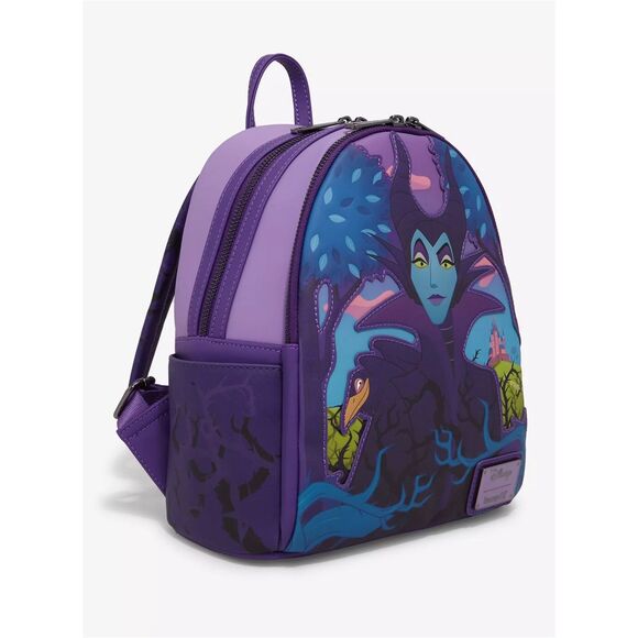 Loungefly Disney Sleeping Beauty Maleficent Mini Backpack main image 4